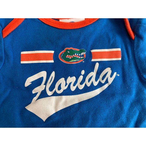 NCAA University of Florida Gators Baby Girl One Piece Romper - Size 3-6 Months - Picture 2 of 5